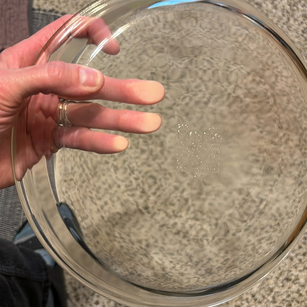 PYREX 9” pie pan